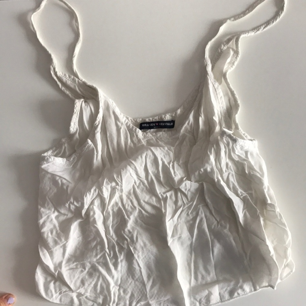 White tank top